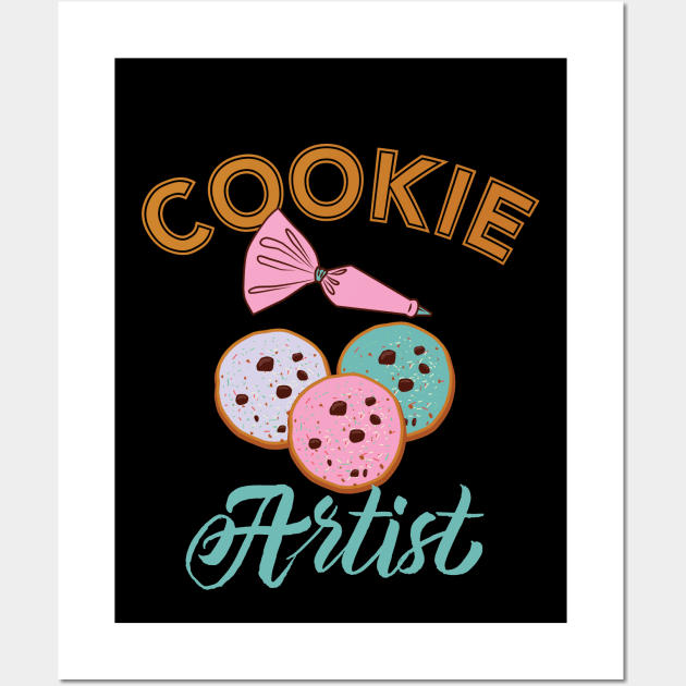 Cookie Artist Wall Art by maxdax